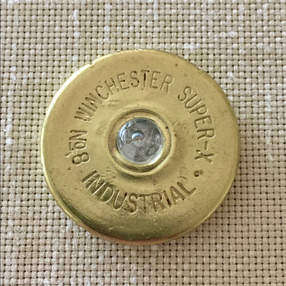 HAND CRAFTED Shotgun Shell Golf Ball Marker